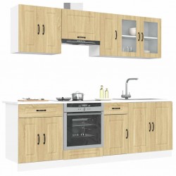 Sonata H Комплект кухненски шкафове от 8 части Kalmar, инженерно дърво - Модулни кухни
