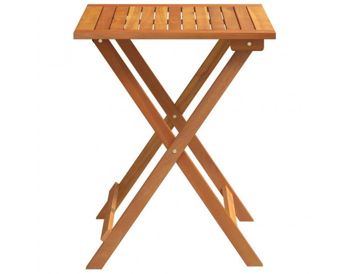 Sonata H Сгъваема градинска маса Естествен 60 x 60 x 72 cm