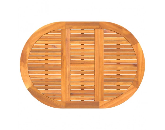 Sonata H Градинска маса 5 pcs Кафяво 110 x 60 x 72 см