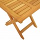 Sonata H Шезлонг 3 pcs Таупе 40 x 40 x 40cm Масивна акациева дървесина