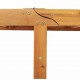 Sonata H Шезлонг 3 pcs Таупе 40 x 40 x 40cm Масивна акациева дървесина