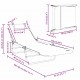 Sonata H Сгъваем шезлонг 1-човек Нейви 182 x 55 x 85.5 см Textilene