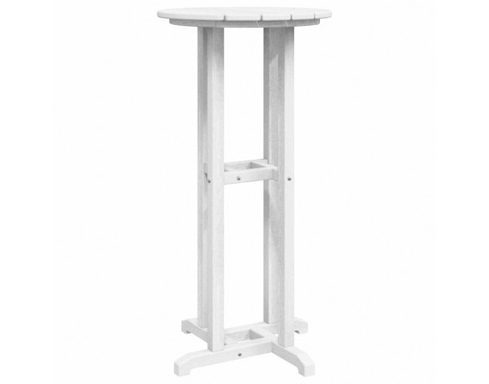Sonata H Бар маса Бяло 55 x 55 x 107 cm HDPE