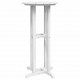 Sonata H Бар маса Бяло 55 x 55 x 107 cm HDPE