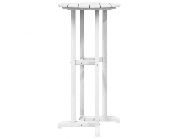 Sonata H Бар маса Бяло 55 x 55 x 107 cm HDPE