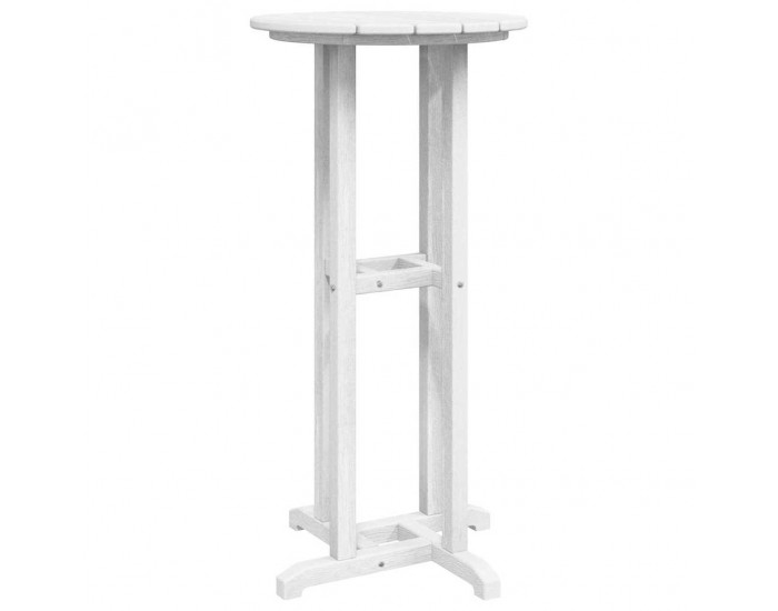 Sonata H Бар маса Бяло 55 x 55 x 107 cm HDPE