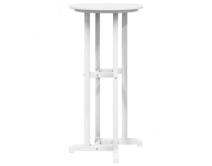 Sonata H Бар маса Бяло 55 x 55 x 107 cm HDPE