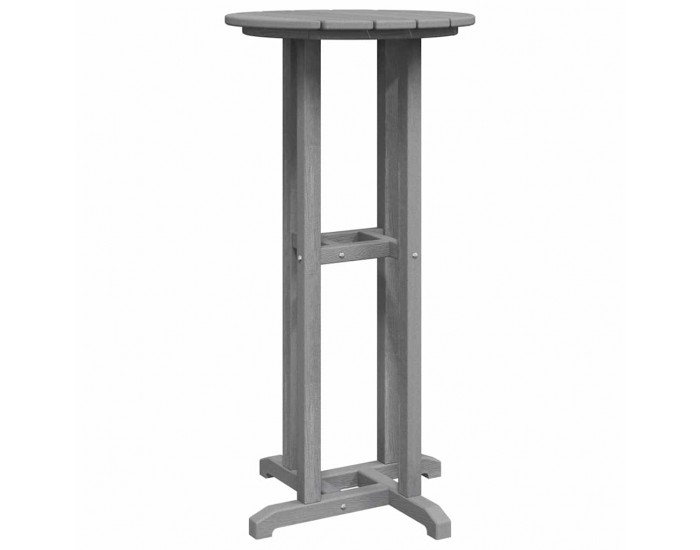 Sonata H Бар маса Светлосиво 55 x 55 x 107 cm HDPE