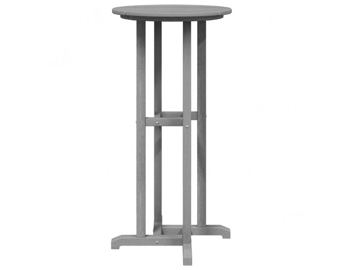 Sonata H Бар маса Светлосиво 55 x 55 x 107 cm HDPE