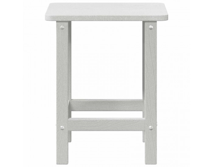 Sonata H Странична маса Adirondack Бяло 38 x 38 x 46 см HDPE