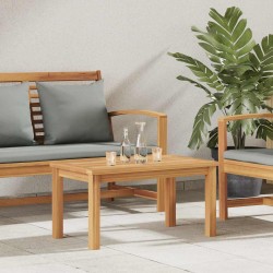 Sonata H Масичка за кафе Кафяво 70 x 40 x 36 cm Тиково дърво масив - Градина