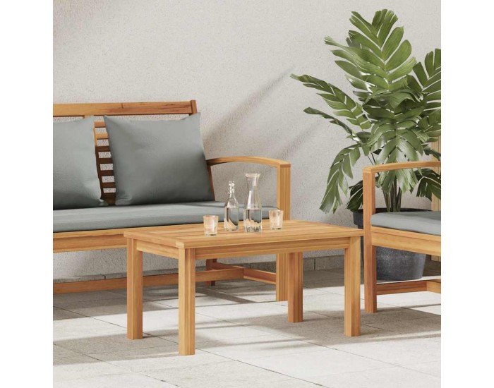 Sonata H Масичка за кафе Кафяво 70 x 40 x 36 cm Тиково дърво масив