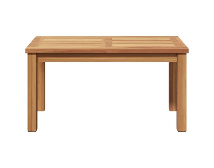 Sonata H Масичка за кафе Кафяво 70 x 40 x 36 cm Тиково дърво масив