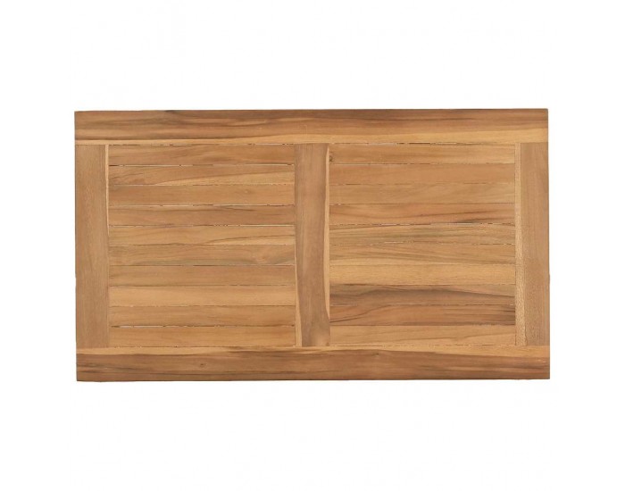 Sonata H Масичка за кафе Кафяво 70 x 40 x 36 cm Тиково дърво масив