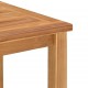 Sonata H Масичка за кафе Кафяво 90 x 50 x 45.5 см Тиково дърво масив