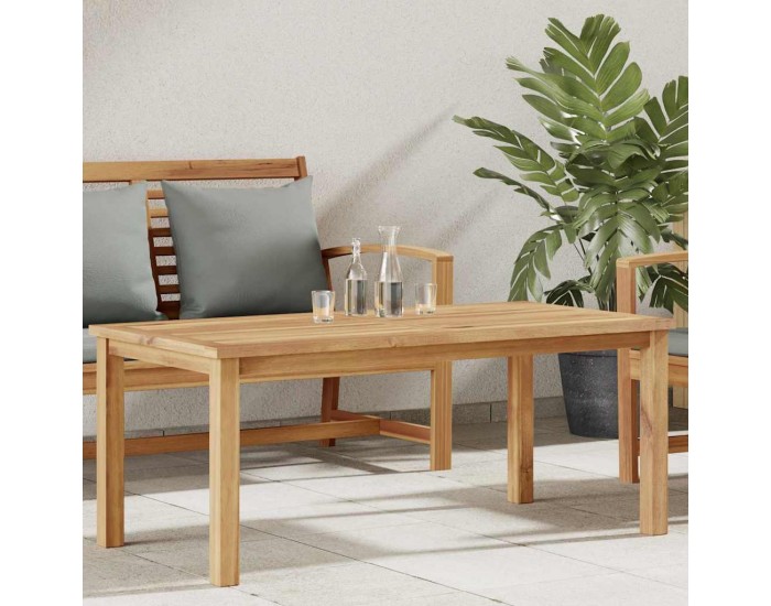 Sonata H Масичка за кафе Кафяво 110 x 55 x 45 cm Тиково дърво масив