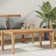 Sonata H Масичка за кафе Кафяво 110 x 55 x 45 cm Тиково дърво масив