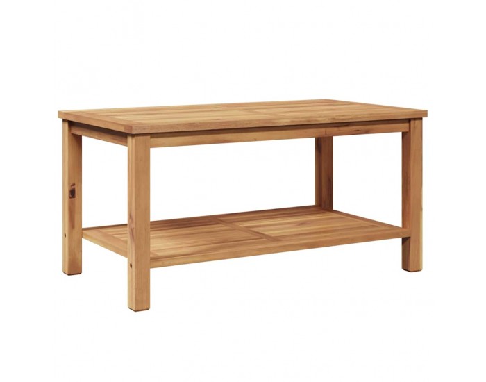 Sonata H Масичка за кафе Кафяво 90 x 50 x 45 cm Тиково дърво масив