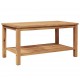 Sonata H Масичка за кафе Кафяво 90 x 50 x 45 cm Тиково дърво масив