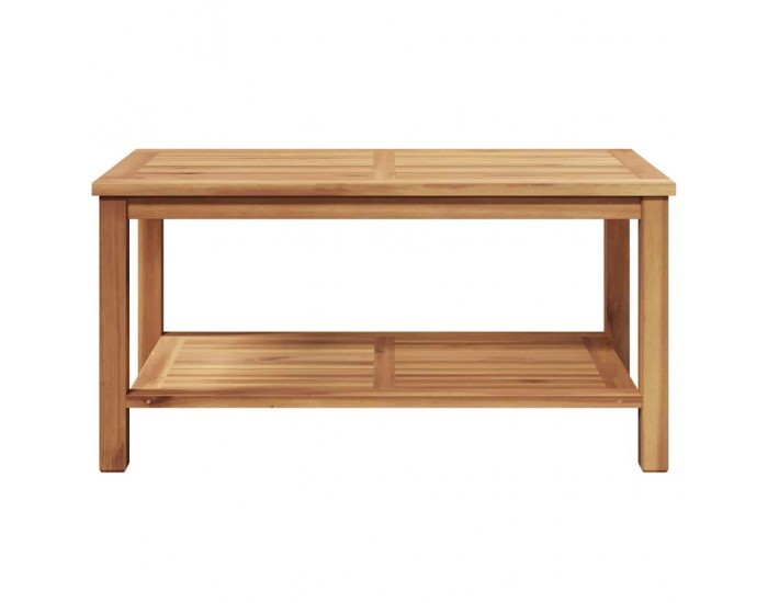 Sonata H Масичка за кафе Кафяво 90 x 50 x 45 cm Тиково дърво масив