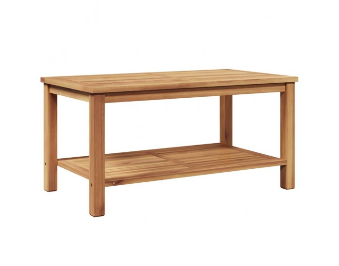 Sonata H Масичка за кафе Кафяво 90 x 50 x 45 cm Тиково дърво масив