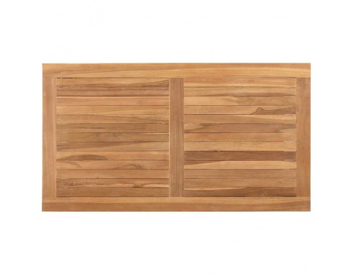 Sonata H Масичка за кафе Кафяво 90 x 50 x 45 cm Тиково дърво масив