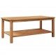 Sonata H Масичка за кафе Кафяво 110 x 55 x 45 cm Тиково дърво масив