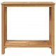 Sonata H Масичка за кафе Кафяво 85 x 35 x 75 см Тиково дърво масив