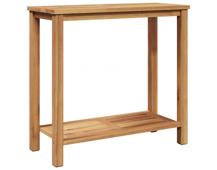 Sonata H Масичка за кафе Кафяво 85 x 35 x 75 см Тиково дърво масив