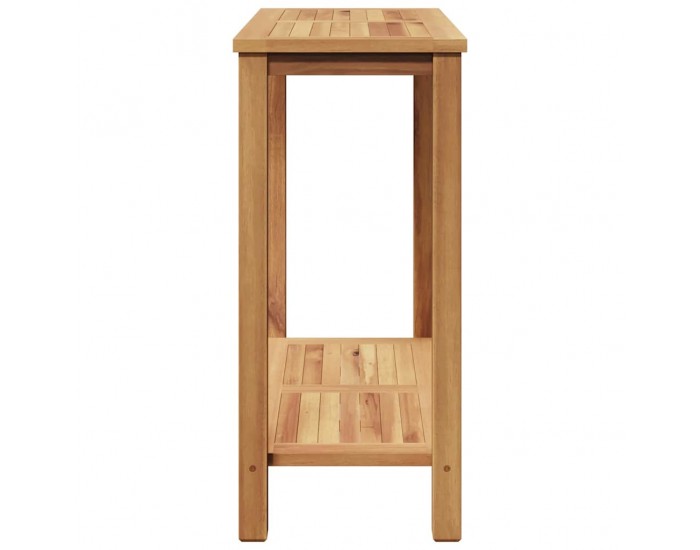 Sonata H Масичка за кафе Кафяво 85 x 35 x 75 см Тиково дърво масив