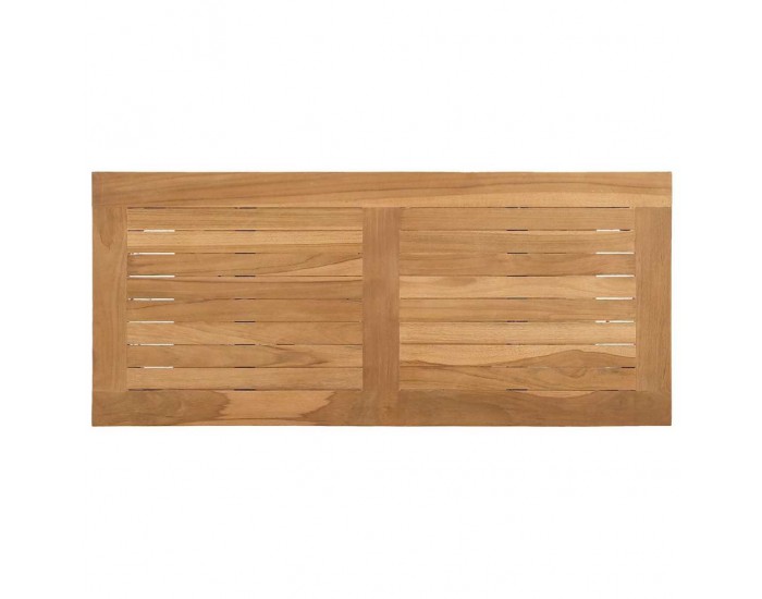 Sonata H Масичка за кафе Кафяво 85 x 35 x 75 см Тиково дърво масив