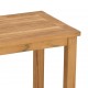 Sonata H Масичка за кафе Кафяво 110 x 40 x 45 cm Тиково дърво масив