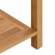 Sonata H Масичка за кафе Кафяво 110 x 40 x 45 cm Тиково дърво масив