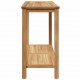 Sonata H Масичка за кафе Кафяво 110 x 40 x 45 cm Тиково дърво масив