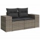 Sonata H Градински Софа Комплект 12 pcs Сив 100 x 100 x 71 cm