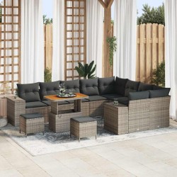 Sonata H Градински Софа Комплект 12 pcs Сив 90 x 55 x 71 cm - Градина
