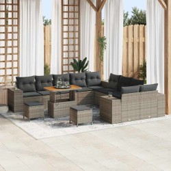 Sonata H Градински Софа Комплект 13 pcs Сив 90 x 55 x 71 cm - Градински Дивани и Пейки