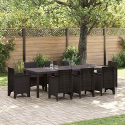 Sonata H Градинска маса Кафяво 250 x 100 x 73 см полиратан - Градина