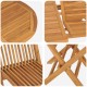 Sonata H Комплект за хранене в градината 5 pcs Кафяво 160 x 80 x 75 cm
