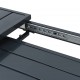 Sonata H Разтеглена маса 2 pcs Антрацит 210 x 90 x 73 см Стомана