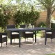Sonata H Разтеглена маса 2 pcs Антрацит 210 x 90 x 73 см Стомана