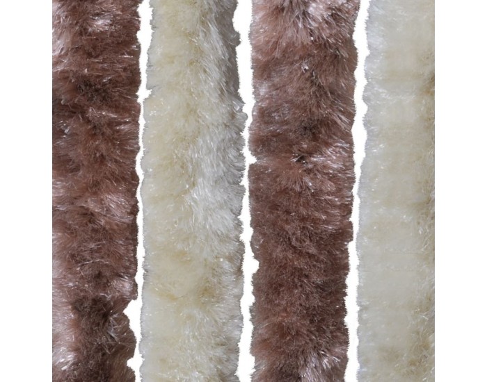 Sonata Завеса против насекоми бежово и светлокафяво 100х220 см шенил -