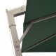 Sonata Висящ чадър за слънце, 300x300 см, алуминиев прът, зелен -