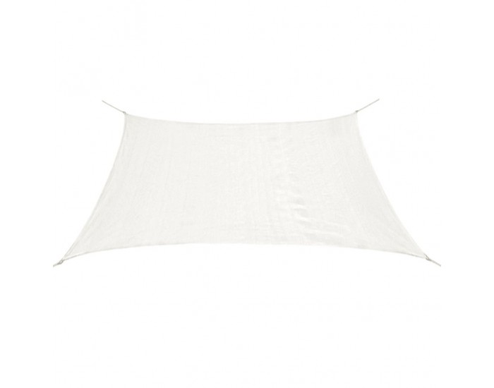 Sonata Платно-сенник, HDPE, квадратно, 3,6x3,6 м, бяло -