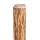 Sonata Дървени подострени оградни стълбове, лешник, 4 бр, 90 см -