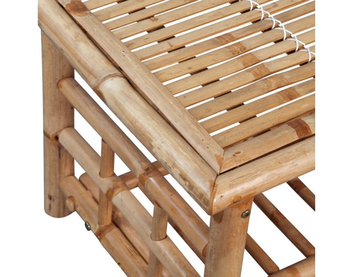 Sonata Градински комплект с възглавници, 4 части, бамбук -