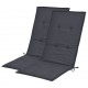 Sonata Възглавници за градински столове, 2 бр, антрацит, 120x50х3 см -