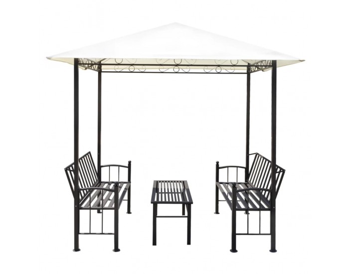 Sonata Градинска шатра с маса и пейки, 2,5 x 1,5 x 2,4 м -