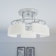 Sonata Лампа за таван с елипсовидни абажури, 5 крушки Е14, 200 W -