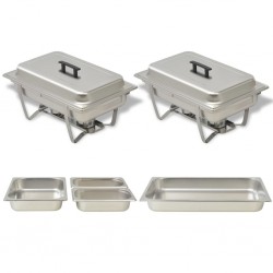Sonata Комплект съдове за бен мари, 2 бр, неръждаема стомана - Кухненски прибори